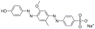 CAS#: 68400-34-0, Sodium [[4-[(4-Hydroxyphenyl)Azo]-5-Methoxy-2-Methylphenyl]Azo]-4-Benzenesulphonate