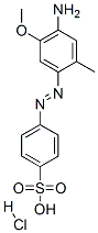 CAS#: 68400-35-1, 4-[(4-Amino-5-Methoxy-o-Tolyl)Azo]Benzenesulphonic Acid Monohydrochloride