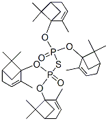 CAS 登录号：68400-79-3， 二(2,6,6-三甲基双环[3.1.1]庚-2-烯基)二(2,6,6-三甲基双环[3.1.1]庚-2-烯基)硫代二膦酸酯
