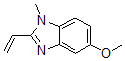 CAS 登录号：68426-81-3， 2-乙烯基-5-甲氧基-1-甲基-1H-苯并咪唑