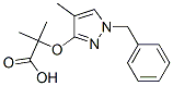 CAS#: 68430-08-0, 2-Methyl-2-[[4-Methyl-1-Benzyl-1H-Pyrazol-3-Yl]Oxy]Propanoic Acid