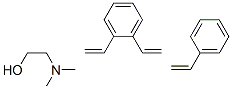 CAS#: 68441-28-1, 1,2-Diethenylbenzene-2-Dimethylaminoethanol-Styrene Polymer
