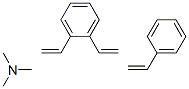 CAS#: 68441-30-5, 1,2-Diethenylbenzene-N,N-Dimethylmethanamine-Styrene Polymer