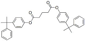 CAS 登录号：68443-33-4， 二[4-(1-甲基-1-苯基乙基)苯基]戊二酸酯