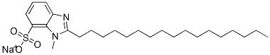 CAS#: 68444-03-1, Sodium 2-Heptadecyl-1-Methyl-1H-Benzimidazole-7-Sulphonate