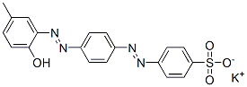 CAS#: 68444-06-4, 4-[[4-[(2-Hydroxy-5-Methylphenyl)Azo]Phenyl]Azo]Benzenesulfonic Acid Potassium Salt