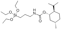 CAS#: 68479-61-8, Menthyl N-(3-triethoxysilylpropyl)carbamate
