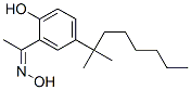 CAS 登录号:68517-09-9, 1-(2-羟基-5-叔-壬基苯基)乙烷-1-酮肟