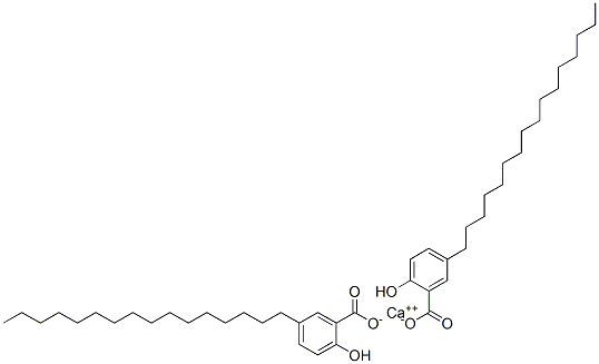 CAS 登录号:68540-40-9, 5-十六烷基水杨酸钙(2+)
