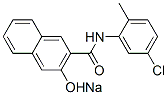 CAS 登录号：68540-87-4， N-(5-氯-2-甲基苯基)-3-羟基萘-2-甲酰胺钠盐