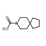 CAS 登录号：685501-34-2， 8-氮杂螺[4.5]癸烷-8-羧酸