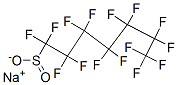 CAS 登录号：68555-66-8， 1,1,2,2,3,3,4,4,5,5,6,6,7,7,7-十五氟庚烷-1-亚磺酸钠