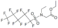 CAS 登录号：68555-79-3， N-乙基-N-[(十一氟戊基)磺酰基]甘氨酸乙酯