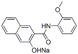 CAS 登录号:68556-01-4, N-(邻茴香基)-3-羟基萘-2-甲酰胺钠盐