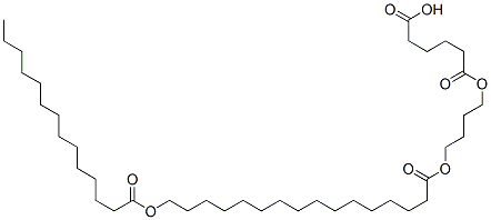 CAS#: 68583-85-7, Hexanedioic Acid, Polymer With 1,3-Butanediol, Mixed Esters With Myristic Acid And Palmitic Acid