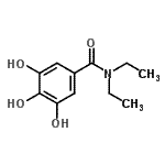 CAS 登录号：685876-63-5， N,N-二乙基-3,4,5-三羟基苯甲酰胺