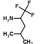CAS 登录号：686-91-9， 1,1,1-三氟-4-甲基-2-戊胺
