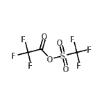 CAS 登录号：68602-57-3， 三氟乙酸三氟甲基硫代甲酸酐