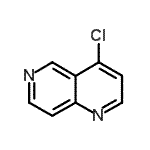 CAS 登录号：6861-84-3， 4-氯-1,6-萘啶