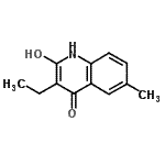 CAS 登录号：686279-84-5， 3-乙基-2-羟基-6-甲基-4(1H)-喹啉酮