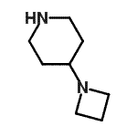 CAS 登录号：686298-29-3， 4-(氮杂环丁-1-基)哌啶