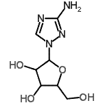CAS 登录号：686299-18-3， 1-呋喃戊糖基-1H-1,2,4-三唑-3-胺