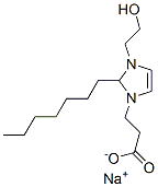CAS 登录号:68630-95-5, 2-庚基-2,3-二氢-3-(2-羟基乙基)-1H-咪唑-1-丙酸钠