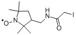 CAS#: 68643-07-2, N-[[(3S)-1-Hydroxy-2,2,5,5-tetramethyl-pyrrolidin-3-yl]methyl]-2-iodo-acetamide