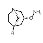 CAS 登录号：686707-37-9， (3R,5R)-3-(氨基氧基)-1-氮杂双环[3.2.1]辛烷