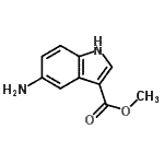 CAS 登录号：686747-19-3， 甲基5-氨基-1H-吲哚-3-羧酸酯