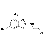 CAS 登录号：68720-60-5， 2-[(4,6-二甲基-1,3-苯并噻唑-2-基)氨基]乙醇