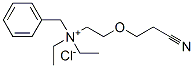 CAS 登录号：68757-57-3， 苄基[2-(2-氰基乙氧基)乙基]二乙基氯化铵