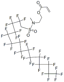 CAS 登录号：68758-55-4， 2-(N-(1,1-二氢全氟十五烷基磺酰基)-N-甲基氨基)乙基丙烯酸酯