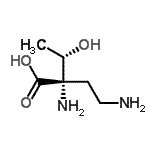 CAS 登录号：687616-61-1， 1,3-二氨基-3-羧基-1,2,3,5-四脱氧-L-苏式-戊糖醇