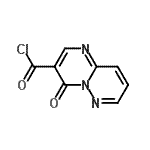 CAS#: 68786-53-8, 4-Oxo-4H-pyrimido[1,2-b]pyridazine-3-carbonyl chloride