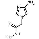 CAS 登录号：688041-28-3， 2-(4-氨基-1H-咪唑-1-基)-N-羟基乙酰胺