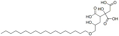 CAS#: 68834-06-0, 2-Hydroxy-1,2,3-Propanetricarboxylic Acid Dihydrogen 1-[2-Hydroxy-3-(Octadecyloxy)Propyl] Ester
