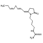 CAS 登录号：68838-37-9， 1-(4-{(2E)-2-[(2E,5Z)-2,5-辛二烯-1-亚基]-5-氧代-1-吡咯烷基}丁基)胍