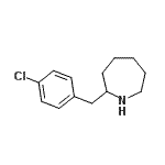 CAS 登录号：68840-79-9， 2-(4-氯苄基)氮杂环庚烷