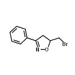 CAS 登录号：68843-61-8， 5-(溴甲基)-3-苯基-4,5-二氢-1,2-恶唑