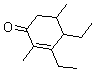CAS 登录号：68845-36-3， 3,4-二乙基-2,5-二甲基-2-环己烯-1-酮