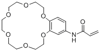 CAS#: 68865-32-7, 4-Acrylamidobenzo-18-Crown-6