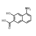 CAS 登录号：688794-58-3， 5-氨基-3-羟基-2-萘甲酸