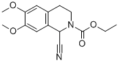 CAS#: 68881-59-4, 1-Cyano-2-Ethoxycarbonyl-6,7-Dimethoxy-1,2,3,4-Tetrahydroisoquinoline
