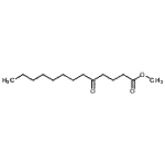 CAS 登录号：689-68-9， 5-氧代十三烷酸甲酯