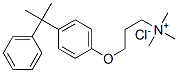 CAS#: 68928-63-2, 3-[4-(1-Methyl-1-Phenylethyl)Phenoxy]Propyltrimethylammonium Chloride
