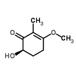 CAS 登录号：689293-32-1， (6R)-6-羟基-3-甲氧基-2-甲基-2-环己烯-1-酮