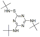 CAS 登录号:68938-90-9, N-叔-丁基-4,6-二(叔-丁基氨基)-1,3,5-三嗪-2-亚磺酰胺