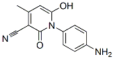 CAS 登录号:68957-36-8, 1-(4-氨基苯基)-1,2-二氢-6-羟基-4-甲基-2-氧代-3-吡啶甲腈