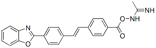 CAS 登录号：68957-66-4， N-[[4-[2-[4-(苯并恶唑-2-基)苯基]乙烯基]苯甲酰基]氧基]乙脒